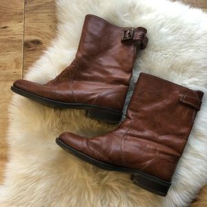 J Crew | Leather Booties